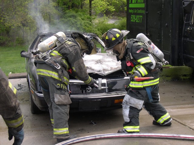 Forcing Entry Into Engine Compartment